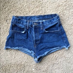 Brandy Melville Jean Shorts